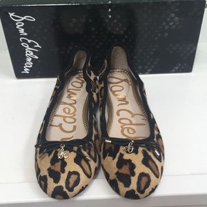 Sam Edelman Felicia Flat in Leopard Hair